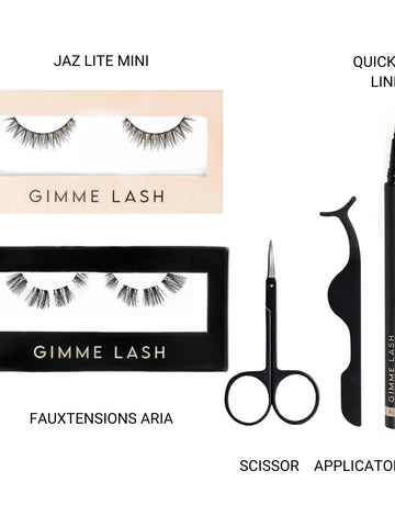 Lash Virgin Starter Set Small Eyes - Strip Lashes