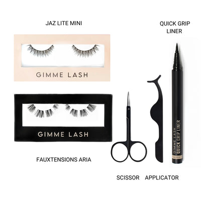 Lash Virgin Starter Set Small Eyes - Strip Lashes